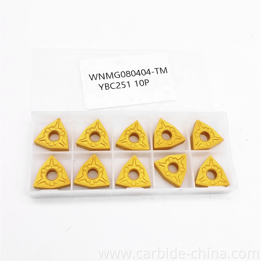 WNMG080404 carbide insert